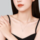 Chao Acer PT950 Platinum Pearl Diamond Necklace Gift Pricing Platinum XQP43700001 Chain length about 45cm