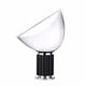 Nordisch einfache postmoderne leichte Luxus -Schreibtischlampe Designer Schlafzimmer Nachtlampe Feeling Room Dekorative Glas Kreativität Purple_S1047 Chromstil -Knopfschalter