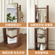 Millennium Washington Rotary Dressing Mirror Home bodenstehe Mirror Schlafzimmer Ganzkörper Spiegel Multifunktionskleidung Kleiderbügel integrierter anpassender Spiegel Quadrat Hu Tao