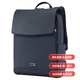 
Samsonite LOFFICE brand logo flip opening and closing fabric cow leather backpack women's style navy blue fashion basic package (bag)