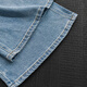 Meiyang (Meiyang) Herzbrechende Jeans Hong Kong Style Schönes Mädchen Nostalgisches Waschhorn [Big 50] Blau (erweiterte Version) L