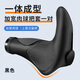 Milan Bicycle Handlebar Cover Universal Rubber Silicone Mountain Bike Vice Handlebar Glove Cow Sheep Horn Bicycle Handle Grip Cover Accessories One-piece Meat Ball Handlebar Cover with Vice Grip Black