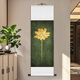 Chengliu Zen Weltraum Scroll Hängende Malerei Buddha Hand Lotus Dekoration Malerei Buddhist Ancient Style Malerei Yoga Hall Wandtee Kunst Veranda Malchmale 12119 Stil: Lotus Gesamtgröße: 30*110 cm silbergrau Brokat Seide