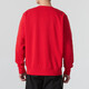 Nike (Nike) Herren Frauen französisches Terry -Paar Sportswear Fitness Training lässig Sweatshirt Pullover Round Neck Jacke Top FN3889/Geburtsjahr Rote Männer- und Frauenstil Single S