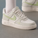 Nike (Nike) Chaussures décontractées Chaussures pour femmes 2025 Nouvelles chaussures de sport d'été AF1 Air Force No. 1 Chaussures basse CI0919-102 IB3881-001 Phantom Grey / Light Military Green 36