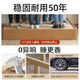 Chivas beech wood solid wood bed beech wood full solid wood head without bedside master bedroom double bed 12358 tatami bed size customization walnut beech wood solid wood bed height 30+20cm bullet 1350mm*2000mm