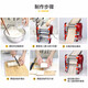 Baijie Electric Noodle Machine Fully Automatic Noodle Pressing Machine Home Commercial Small Multi-Function Household Multi-Function Press Dumpling Wraps Knife-free Kneading Type 180 Stainless Steel + Precision Casting Dough Knife Sound Absorption and Shock Absorption/Multiple Uses in One Machine