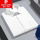 Pierre Cardin Quality Professionelle Arbeitskleidung kurzärmeliges Hemd Herren Sommer Dünne Revers Halbärmelgeschäft Geschäfte Casual halbärmelte Bottom-Shirt DX6629 38