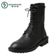 Specht Martin Stiefel für Frauen Britisch -Stil INS2025 Herbst Neue vielseitige Frühling und Sommer atmungsaktives Motorrad Dünne kurze Stiefel 14 Löcher mittelgroßen Single 34