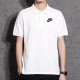 耐克（NIKE）POLO衫男士 25夏季新款运动服装翻领健身衣纯色棉质短袖透气T恤 FN3895-100 XS