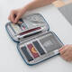 Yonghuan ID -Beutel INS tragbare Pass Bag Air Ticket Passport Clip Haushalt Registrierung Ticket für Reisebühne Grau Grau großer Sammlung Kauf und Kauf erhalten Sie 2 Passabdeckungen