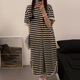 
Yalu Bingsi nightgown for women in summer loose and casual can be worn outside 2025 new short-sleeved home clothes pajamas with chest pad LMSJ1105 breastless pad Pure cotton spring and summer style M 160 90-100Jin[Jin equals 0.5 kg]