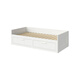 IKEA BRIMNES day-bed folding storage sofa bed white double bed frame with double drawers 80x200cm