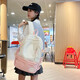 Sac à dos polyvalent simple et à la mode pour les étudiants de grande capacité de grande capacité lycée lycéen élèves sac à dos sac à dos décontracté rose