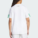 Adidas short-sleeved T-shirt men's summer new NEO sportswear knitted breathable round neck half-sleeved top HC9717 pure cotton JM6473 white S