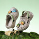B. Duck Little Yellow Duck Shoes para niños Zapatos para niños Sandalias para bebés Niños y niñas pisando agua zapatos de jardín de secado rápido 5947 gris 32