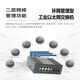 汉原高科万兆2光8电网管型工业级以太网交换机 一纤环通网络高清传输器 2万兆光8千兆电工业光纤环网交换机 2万兆光8千兆电网管型工业级交换机 SFP光口-不含光模块-带电源