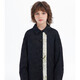 Ueki children's clothing new Chinese style boys' Chinese style shirt girls spring and autumn shirt black 140