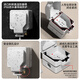International Electrician Type 86 socket waterproof box self-adhesive switching power supply protective cover splash-proof box bathroom toilet socket waterproof cover IP66 waterproof five-hole 10A socket