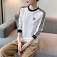 阿迪达斯 （adidas） 三叶草男装女装夏季新款情侣修身长袖T恤棉质透气休闲运动服 黑色/IA4877 2XL