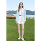 
Baitu betu women's clothing 2025 summer new shirt texture micro texture striped shirt thin coat for women 2507T31 light blue M