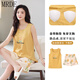 
MR.DE Sweet Dream Pajamas Preferred Vest Letter Bear 2025 Summer Women's Chest Upgrade Ins Can We Wear Pajamas F9855 M 75-95Jin[Jin equals 0.5 kg]
