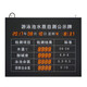 Zhongde Customized Swimming Pool Pavilion LED Electronic Kanban Water Quality Brand PH Value Residual Chlorine ORP Collection Data Inspection Monitoring Temperature Display (Style Nine) Remote Control Edit-15051