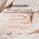 ROEYSHOUSE罗衣高级肌理感杏色衬衫2025夏季新款简约通勤衬衣圆领上衣11972 杏色 2XL
