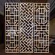 Dongyang Wood Carving Chinese Antique plafond Porte sculptée Porte d'écran de cloison creux Portes et fenêtres en bois massif en bois de calandre de pelle