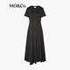 MO /CO. [Active Series] Kleid 2025 Herbstes neues Produkt Antibakterieller Anti-Mitenton-Dekonstruktion MBE3DRS001 Stahlgrau L /170