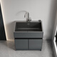 ZNMW Évier en acier inoxydable Armoire de lavage Armoire de salle de bain armoire de salle de bain Cuisine de cuisine Basin Lavage en nid d'abeille en aluminium Évier à main Piscine 12048 Basin fait à la main avec planche à laver (Su