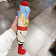 Apple Little Red Stiefelgriff Sunny und Regen Dual-Purple-Regenschirm Hochwertige Sonnenschirm Sonnenschutz Ultraviolett Dach Frauen rote Stiefel Apfel