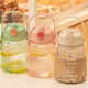 
Xushansi water cup women's large capacity summer clearance style straw cup high temperature resistance big belly cup special water bottle for school ZZKBHSL-12159 transparent 400ml-straw style