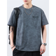 T-shirt à manches courtes à manches courtes à manches courtes pour hommes 2025 T-shirt de grande taille de grande taille en coton épais de Vancl Eslite