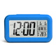 Extra lauter alter Mann Blind -Sprach -Timer Summer des Bettschülers Ladet Wecker Ladung Elektronische Luminzeit 9906 Blau - Batteriemodell
