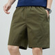 
Lilang summer shorts men's pure cotton solid color casual pants outside wearing men's loose simple five-point pants men's pants 9215 light green M