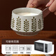 Feiyu Flower Series Retro Leaf Coffee Cup and Saucer Set 300ml Practical and Exquisite Birthday Gift for Men and Women