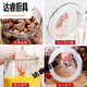 Mengyier rice bucket household rice box moisture-proof 20Jin Jin equals 0.5kg glass rice storage tank kitchen food preservation sealed jar 10Jin Jin equals 0.5kg non-plastic hot price 870ml granary bottle