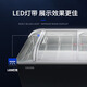 澳柯玛（AUCMA）冰柜商用大容量展示柜卧式冷冻商超组合岛柜玻璃门雪糕柜弧形门海鲜冻品丸子鲜肉冷柜 直柜丨2000*754*830mm丨弧面大视窗