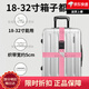 绑带捆带卡扣行李箱绑带加固十字密码锁捆绑带旅行箱打包带拉杆箱紧固带固定带 【新款PP 加厚耐磨 织带】黑色（超级耐用） 【一体式加固 加强型扣具】横竖绑-卡扣款