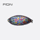 
FION/Fianni clutch bag women's bag new fashion fashion makeup bag toiletry bag brown color_FAAGGFT111