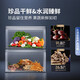 Samsung's new product in 2025 AI God 5 Series Refrigerator 655-liter super large capacity double-door refrigerator First-class energy efficiency AI energy saving dry and wet storage Home air-cooled frost-free refrigerator RS70F65P1FSC Haohan Black
