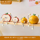 
Yonghuan series stilt doll ornaments decoration for living room desktop children's room bedroom small gift, persimmon, persimmon, free glue