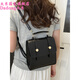 Dadong Rucksack Frauen 2025 Neue Trendy Retro Student Rucksack Britische multifunktionale Schulbag Handtasche Schwarz