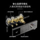 KG Shine-Rain Dusche eingebettet in den Wandtyp Hidden Hidden Embedded Embedded Copper Integrated Hot Melt Digitale Display Dusche Komplettset [Gun Grey KS701] Digitale Anzeigetemperatur + Speicherplattform KG KG