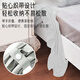 Aibaoshi baby mosquito net cover on bed full-cover baby mosquito net newborn mosquito net foldable light gray S769
