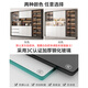 Happy Good Lady's sideboard high cabinet integrated with wall modern simple light luxury living room storage cabinet household wine cabinet restaurant storage cabinet style 15280*40*220 (delivery and household contractor, double doors