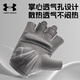 安德玛（Under Armour）健身手套男女运动骑行单杠撸铁引体向上防滑半指夏天训练登山护掌