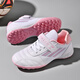 
WEIBUGE (WEIBUGE) Ronaldo's breathable children's football shoes teenagers boys and girls elementary school students and children TF broken nails Velcro training shoes 6199 white and blue Velcro 29