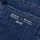 Jeep Spirit Jeep printemps et été en coton mince jeans pour hommes d'âge moyen de l'âge moyen de grande taille, grande taille décontractée papa respirant long 3891 Zhonglan Thin Style 38 [3 pieds]